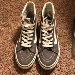 High top grey vans never worn.